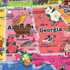 image:imageAmericas 50 State Jigsaw Puzzle Educational USA Map with Unique State Shaped Pieces 850 Pieces Fun amp Interactive Learning for All Ages Made in The USAAmericas 50 State Premium Jigsaw Puzzle