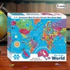 image:imageAmericas 50 State Jigsaw Puzzle Educational USA Map with Unique State Shaped Pieces 850 Pieces Fun amp Interactive Learning for All Ages Made in The USAMap of World