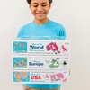 image:imageAmericas 50 State Jigsaw Puzzle Educational USA Map with Unique State Shaped Pieces 850 Pieces Fun amp Interactive Learning for All Ages Made in The USAMap of Europe