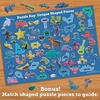 image:imageAmericas 50 State Jigsaw Puzzle Educational USA Map with Unique State Shaped Pieces 850 Pieces Fun amp Interactive Learning for All Ages Made in The USAAmericas 50 State Premium Jigsaw Puzzle
