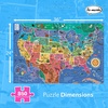 image:imageAmericas 50 State Jigsaw Puzzle Educational USA Map with Unique State Shaped Pieces 850 Pieces Fun amp Interactive Learning for All Ages Made in The USAAmericas 50 State Premium Jigsaw Puzzle