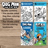 image:imageReMarks Dog Man and Cat Kid Colormarks Collection  2 Sets of 5 Coloring Bookmarks2 Sets of 5 Coloring BM