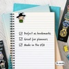 image:imageReMarks Harry Potter Hogwarts House Crests and Wizards Magnetic Page Clips 2 Sets of 4 Page Clips 8 Clips TotalProfessors  House Crests