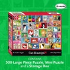 image:imageRemarks Cat PostageStamp Collage Puzzle 500Piece Puzzle for All AgesLarge Piece