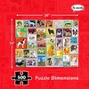image:imageRemarks Dog PostageStamp Collage Puzzle 500Piece Puzzle for All Ages