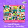 image:imageRemarks Fresh Blooms Collage Puzzle 1000Piece Jigsaw Puzzle for All Ages