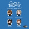 image:imageRemarks Game of Thrones Illustrated Magnetic Page Clips 2 packs Set of 8