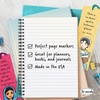 image:imageRemarks GirlMarks Inspiring Women Tassel Bookmarks Pack of 4