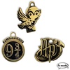 image:imageRemarks Harry Potter Metal Bookmark 3 Charms for All Ages3 Charms