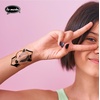 image:imageRemarks Harry Potter Temporary Tattoos  Jumbo Stickers Hufflepuff for All AgesHufflepuff  HP Jumbo Sticker