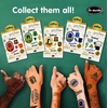 image:imageRemarks Harry Potter Temporary Tattoos  Jumbo Stickers Hufflepuff for All AgesHufflepuff  HP Jumbo Sticker