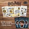image:imageRemarks Harry Potter Temporary Tattoos  Jumbo Stickers Hufflepuff for All AgesHufflepuff  HP Jumbo Sticker