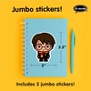 image:imageRemarks Harry Potter Temporary Tattoos  Jumbo Stickers Hufflepuff for All AgesRavenclaw  HP Jumbo Sticker