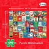 image:imageRemarks Holiday Books Puzzle Collage Puzzle for All Ages 1000Piece Christmas PuzzleHoliday Books