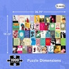 image:imageRemarks Jane Austen Literary Jigsaw Puzzle 1000 Piece Puzzle for All AgesJane Austen