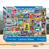image:imageRemarks Letters Home Stamp Collage Puzzle 500Piece Jigsaw Puzzle for All Ages