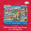 image:imageRemarks Letters Home Stamp Collage Puzzle 500Piece Jigsaw Puzzle for All Ages