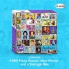 image:imageRemarks Love Letters Stamps Collage Puzzle 1000 Piece Puzzle for All AgesFamous Authors Postage Stamp