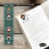 image:imageRemarks Outlander Bookmark Characters Magnetic Bookmarkers 2 Sets of 4 Page Clips 8 Clips Total