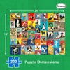 image:imageRemarks Retro Dogs Puzzle 300Piece Jigsaw Puzzle for All AgesRetro Dogs