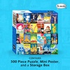 image:imageRemarks Road Trip Vintage Signs 500Piece Jigsaw Puzzle for All AgesTravel Posters