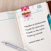 image:imageRemarks Scented Tutti Frutti and Cherry Pie Magnetic Page Clips 2 Sets of 4 Page Clips 8 Clips TotalCherry Pie  Tutti Frutti