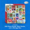 image:imageRemarks Snail Mail Stamp Collage Jigsaw Puzzle 500 Large Piece Jigsaw Puzzle for All Ages300 Piece Puzzle
