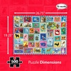 image:imageRemarks Snail Mail Stamp Collage Jigsaw Puzzle 500 Large Piece Jigsaw Puzzle for All Ages500 Piece Puzzle