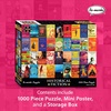 image:imageRemarks Space Collage Puzzle 1000Piece Jigsaw Puzzle for All AgesHistorical Fiction Collage