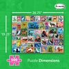 image:imageRemarks Year of the Rabbit Illustrated Puzzle 500Piece Jigsaw Puzzle for All AgesAnimal Kingdom Collage