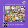 image:imageRemarks Year of the Rabbit Illustrated Puzzle 500Piece Jigsaw Puzzle for All AgesYear of The Rabbit