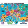 image:imageAmericas 50 State Jigsaw Puzzle Educational USA Map with Unique State Shaped Pieces 850 Pieces Fun amp Interactive Learning for All Ages Made in The USAMap of Europe