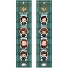 image:imageRemarks Outlander Bookmark Characters Magnetic Bookmarkers 2 Sets of 4 Page Clips 8 Clips Total