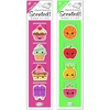 image:imageRemarks Scented Tutti Frutti and Cherry Pie Magnetic Page Clips 2 Sets of 4 Page Clips 8 Clips TotalCherry Pie  Tutti Frutti