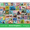 image:imageRemarks Year of the Rabbit Illustrated Puzzle 500Piece Jigsaw Puzzle for All AgesAnimal Kingdom Collage