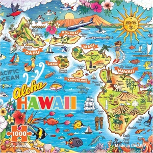image:imageRemarks Aloha Hawaii 1000Piece Jigsaw Puzzle for All AgesHawaii
