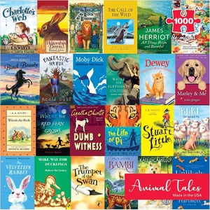 image:imageRemarks Jane Austen Literary Jigsaw Puzzle 1000 Piece Puzzle for All AgesAnimal Tales