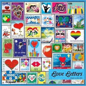 image:imageRemarks Love Letters Stamps Collage Puzzle 1000 Piece Puzzle for All AgesLove Letters Stamp