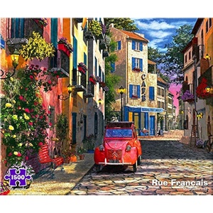 image:imageRemarks Rue Francais 1500 Piece PuzzleRue Francais