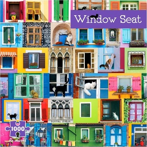 image:imageRemarks Welcome Home DogThemed 500Piece Jigsaw Puzzle for All AgesWindow Seat