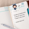 image:imageRemarks Ted Lasso Bookmarks  1 Set of 4 Magnetic Page Clips and 1 Tassel Bookmark