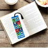 image:imageRemarks Ted Lasso Bookmarks  1 Set of 4 Magnetic Page Clips and 1 Tassel Bookmark