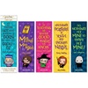 image:imageReMarks Harry Potter Wizards and Wands Set of 5 Different 2Sided Bookmarks