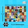 image:imageReMarks Edgar Allan Poe Literary Jigsaw Puzzle Fun 1000Piece Puzzle for All Ages1980s Novels
