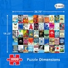 image:imageReMarks Edgar Allan Poe Literary Jigsaw Puzzle Fun 1000Piece Puzzle for All AgesGreat American Novels